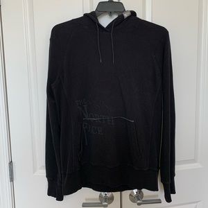North Face women’s XL black hoodie